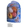 Kit 4 Bichinhos de Vinil para Bebê - Fazendinha Ou Fundo do Mar - Escolha! - Laranja - 1