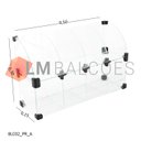 Ver imagem 1 de Baleiro de Vidro Raio - 0,50 X 0,30 X 0,15m