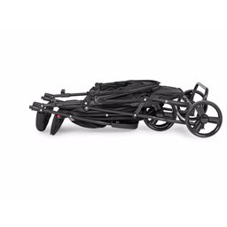 Carrinho de Bebê Hórus Tutti Baby - Preto e Cinza - Conforto e Estilo para Passeios com Seu Bebê - 9