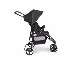 Carrinho de Bebê Hórus Tutti Baby - Preto e Cinza - Conforto e Estilo para Passeios com Seu Bebê - 7