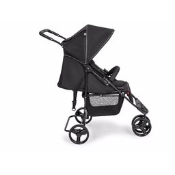 Carrinho de Bebê Hórus Tutti Baby - Preto e Cinza - Conforto e Estilo para Passeios com Seu Bebê - 5