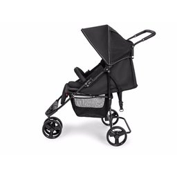 Carrinho de Bebê Hórus Tutti Baby - Preto e Cinza - Conforto e Estilo para Passeios com Seu Bebê - 6