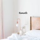 Ver imagem 3 de Quadro Namaste - Lettering, Adorno, Decoração, Zen, Yoga - 25 Cm - Toque 3D:Preto
