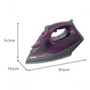 Ver imagem 4 de Ferro a Vapor Arno Powergliss FP01 Base Xglide Violeta com Vapor Extra 220V