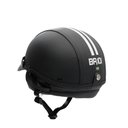 Ver imagem 3 de Capacete Coquinho Scooter Moto Elétrica Bike Couro Preto G