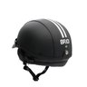 Capacete Coquinho Scooter Moto Elétrica Bike Couro Preto G - 3