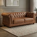 Ver imagem 2 de Sofa 2 Lugares Capitone Acorde 190 cm Pes MDF Courino Tcs 727 Moll