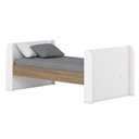 Ver imagem 7 de Quarto de Bebê Completo Aconchego 5 Portas 6 Gavetas com Vidro Branco/jequitibá - Henn