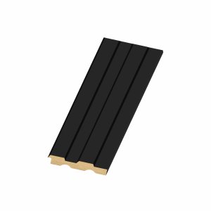 Painel Ripado Mdf 2700x62x18mm - Preto