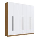 Ver imagem 2 de Guarda-Roupa Modulado 237cm com 6 Portas Cabideiros e Gavetas Integrato