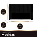 Ver imagem 4 de Cabeceira Casal Estofada para Cama Box Alicia Veludo Cor Preto