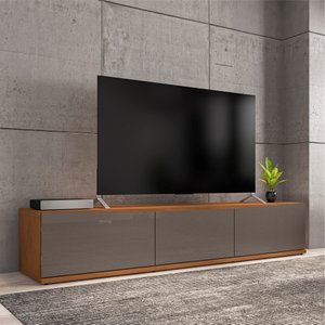 Rack para TV Lille Cinza Perola Noce