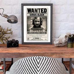 Sirius Black Jornal o Profeta Diário Quadro Decorativo Harry - 2
