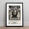 Sirius Black Jornal o Profeta Diário Quadro Decorativo Harry - 5