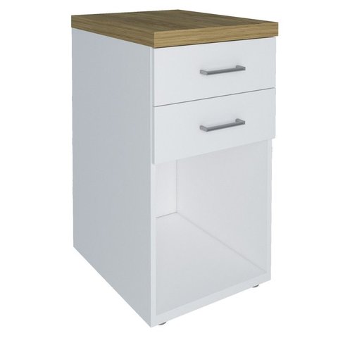 Gaveteiro Toq - Olmo/branco 6096