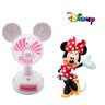 Mini Ventilador Infantil A Pilha Mickey e Minnie Disney - Branco - 1
