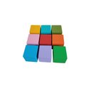 Ver imagem 6 de Cubos Coloridos 5x5 Cm Educativos Pedagógicos Brinquedos em Madeira Jogos Divertidos Socialização Di