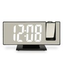 Ver imagem 5 de Relógio Despertador Digital LED com Espelho, Projeção de Hora