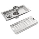 Ver mais imagens de Ralo Linear 30cm Inox Banheiro Lavabo Kit 9 Unidades Area Externa Anti Odor Anti Inseto Quintal Pisc