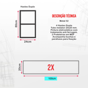 Ver imagem 3 de Prateleira Branca e Dourada Suspensa Estilo Industrial Sofisticada e Decorativa Mdf e Metal