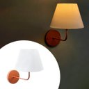 Ver imagem 3 de Arandela Luminária de Parede Curvada Decoração Iluminação Casa Quarto Sala Banheiro Escritório