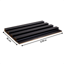 Ver imagem 2 de Kit 4 Painel Ripado 3D Decorativo 2,70m Interno