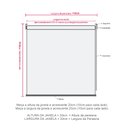 Ver imagem 3 de Persiana Rolo Translucida Marrom - 1,90m X 2,30m