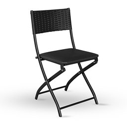 Cadeira Dobravel Bar, Lanchonete Preto - 2
