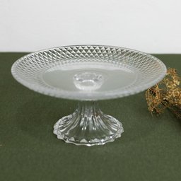 Prato para Bolo com Pé de Cristal Roman -lyor - 3