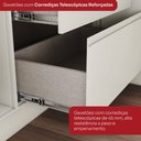 Ver mais imagens de Cozinha Completa Fineze 8 Portas 8 Gavetas 100% MDF com Vidro Reflecta Areia Hp - Henn