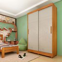 Ver imagem 2 de Roupeiro Firenze 2 Portas em Mdp com Pés Tcil