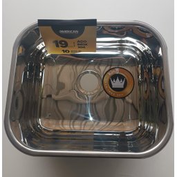 Cuba Pia Inox 304 Cozinha Nº0 40x34x19 As Luxo - 4