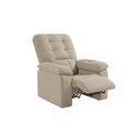 Ver imagem 4 de Poltrona Esmeralda Retrátil/reclinável Suede Xflex Sofás