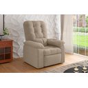 Ver imagem 1 de Poltrona Esmeralda Retrátil/reclinável Suede Xflex Sofás