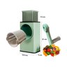 Cortador de Legumes Ralador Multifuncional 3 em 1 Manivela Aço Inox - 3