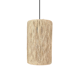 Pendente Milão Sisal Estilo Japandi Sisal Minimalista - 2