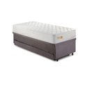 Ver imagem 4 de Bicama Box Baú Suede 88x188 com Colchão Ecoline D33 Ecoflex