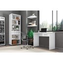 Ver imagem 4 de Estante de Livros 5 Prateleiras Livreiro de Madeira Sala - Branco