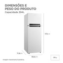 Ver imagem 5 de Geladeira Frost Free Duplex 394l Inverter Midea Mdrt533evd012 - 220v