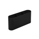 Ver imagem 1 de Escorredor de Talheres em Polipropileno 23,5 Cm Preto Flat Coza 17001/0008