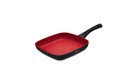 Ver imagem 5 de Frigideira Grill 24cm Antiaderente Indução Vermelho
