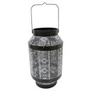 Ver imagem 1 de Lanterna Fez Decorativa em Ferro Cor Prata 26871