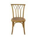 Ver imagem 3 de Cadeira Zaira Or Design em Estrutura Base Madeira Clara e Assento em Rattan Natural
