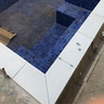 Borda Piscina Atérmica 50x25x1,5cm  Cinza Areia de Quartzo  KIT 12 un - 3