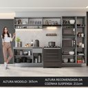 Ver imagem 6 de Armário de Cozinha Completa 300cm Suspenso Nice Madesa 06