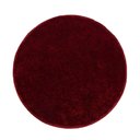 Ver imagem 3 de Tapete Banheiro Redondo Antiderrapante 75cm Vermelha