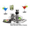 Kit para Bar Inox Bartender 13 Peças Drinks Bebida Coquetel - 7