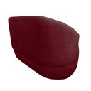 Ver imagem 5 de Namoradeira Decorativa Beatriz Orgânica Suede Marsala