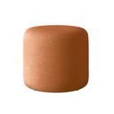 Ver imagem 3 de Puff Orgânico Ello Design Sofisticado em Tecido Bouclé Italiano Terracota