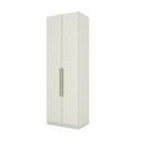 Ver imagem 1 de Guarda Roupa Seletto 02 Portas Cabideiro Areia Hp - Henn